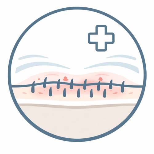 In The First Few Days, Redness, Swelling, And Crusting May Be Observed