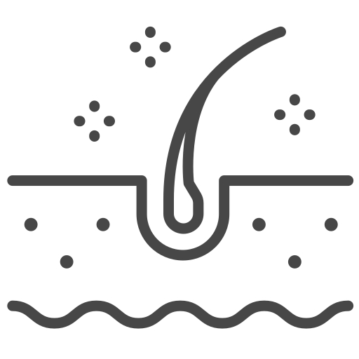 The scalp’s moisture balance and circulation improve.