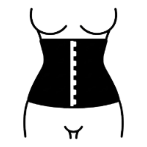 Use the corset provided by your doctor regularly