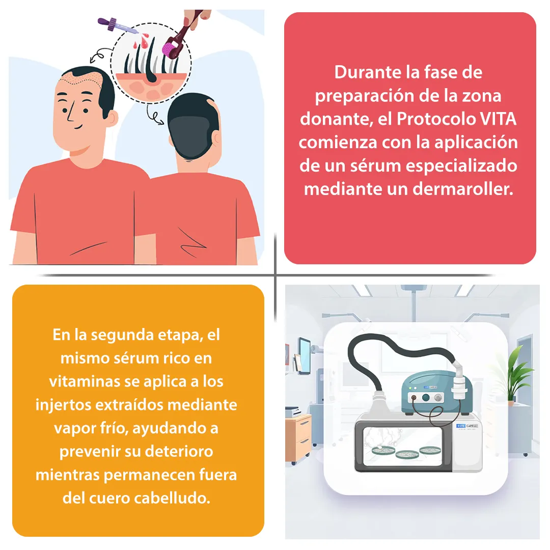 La técnica exclusiva de Estecapelli — El poder VITA derivado de vitaminas